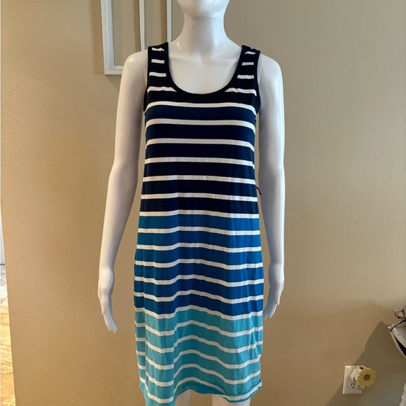Final sale Tommy Hilfiger striped summer sleeveless dress - Picture 1 of 6